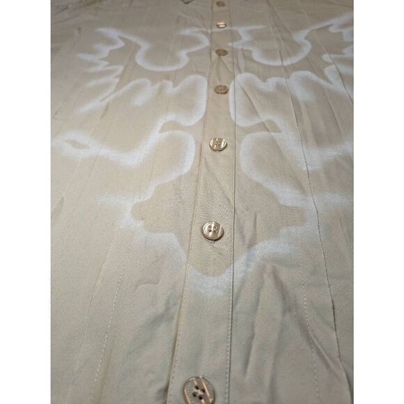Davoucci vintage designer button down shirt. Size 3X good condition. - Picture 14 of 16